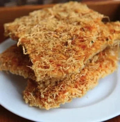 Cơm cháy mỡ hành
