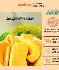 Mít Sấy Tự Nhiên SÀNH – Không Chất Bảo Quản, 100% Nguyên Chất, Giòn Ngon, Đóng Gói 250g