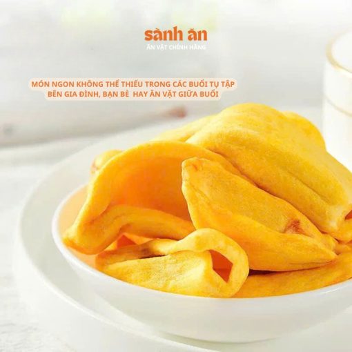 Mít Sấy Tự Nhiên SÀNH – Không Chất Bảo Quản, 100% Nguyên Chất, Giòn Ngon, Đóng Gói 250g - Ảnh 5