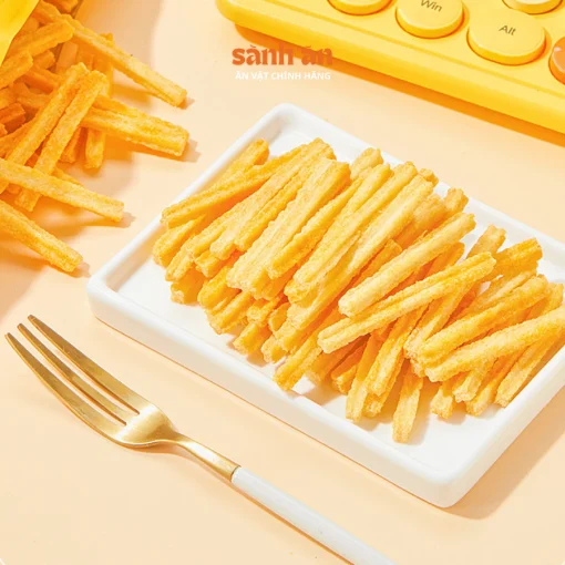Snack Ngó Sen SÀNH ĂN Nguyên Liệu Tươi Sạch, An Toàn Cho Sức Khỏe, Giòn Rụm, Thơm Ngon, Giàu Dinh Dưỡng - Ảnh 7