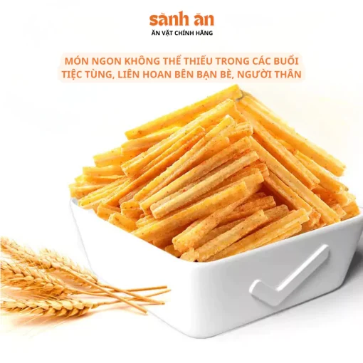 Snack Ngó Sen SÀNH ĂN Nguyên Liệu Tươi Sạch, An Toàn Cho Sức Khỏe, Giòn Rụm, Thơm Ngon, Giàu Dinh Dưỡng - Ảnh 2