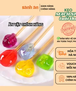 Kẹo Mạch Nha Tuổi Thơ SÀNH ĂN, Món Quà Vặt Ngon, Hương Vị Thân Thuộc, Tự Nhiên Không Chất Bảo Quản