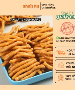 Snack Quẩy Cay SÀNH ĂN, Hương Vị Cay Đậm Đà, Giòn Rụm, Món Ăn Vặt Ngon, An Toàn Cho Sức Khỏe