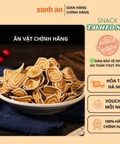 Snack Tai Heo Nhí SÀNH ĂN, Món Ăn Vặt Giòn Rụm Thơm Ngon, Nguyên Liệu Sạch, An Toàn Cho Sức Khỏe