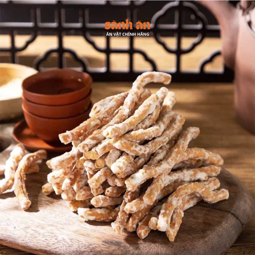 Snack Quẩy Bọc Đường SÀNH ĂN, Giòn Tan, Ngọt Ngào, Món Ăn Vặt Thơm Ngon, An Toàn Cho Sức Khỏe - Ảnh 4