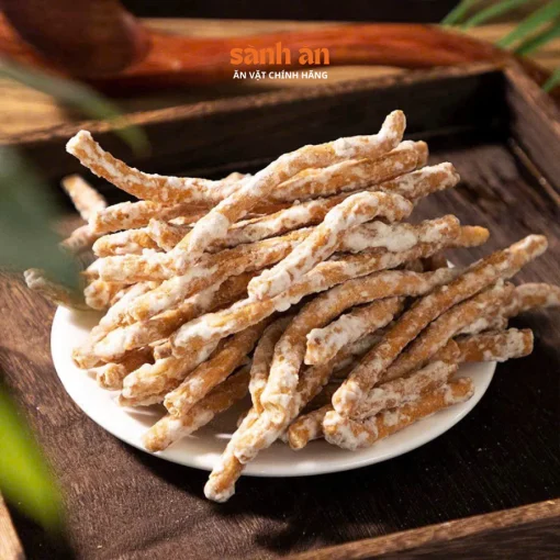 Snack Quẩy Bọc Đường SÀNH ĂN, Giòn Tan, Ngọt Ngào, Món Ăn Vặt Thơm Ngon, An Toàn Cho Sức Khỏe - Ảnh 3