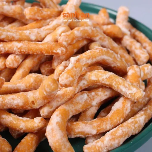 Snack Quẩy Bọc Đường SÀNH ĂN, Giòn Tan, Ngọt Ngào, Món Ăn Vặt Thơm Ngon, An Toàn Cho Sức Khỏe - Ảnh 5