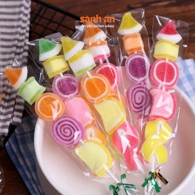 kẹo dẻo tuổi thơ trái cây