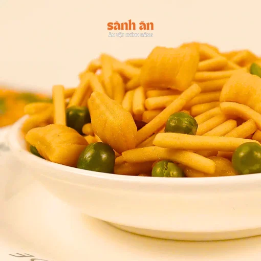 Snack Tăm Đậu SÀNH ĂN Thơm Ngon Giòn Rụm, Món Ăn Vặt Quốc Dân Đậm Đà, An Toàn Cho Sức Khỏe - Ảnh 6