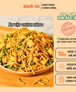 Snack Tăm Đậu SÀNH ĂN Thơm Ngon Giòn Rụm, Món Ăn Vặt Quốc Dân Đậm Đà, An Toàn Cho Sức Khỏe