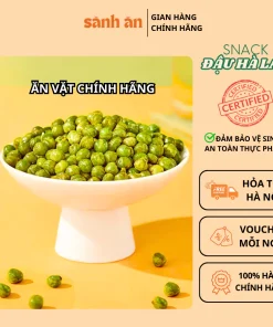 Snack Đậu Hà Lan SÀNH ĂN, Thơm Ngon, Giòn Rụm, Món Ăn Vặt Đậm Đà An Toàn Cho Sức Khỏe