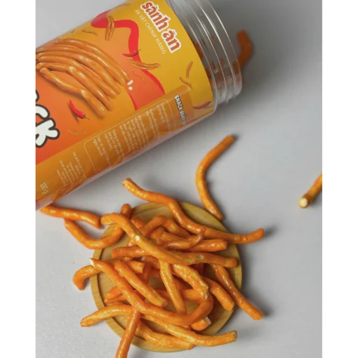 Snack Quẩy Cay SÀNH ĂN, Hương Vị Cay Đậm Đà, Giòn Rụm, Món Ăn Vặt Ngon, An Toàn Cho Sức Khỏe - Ảnh 7