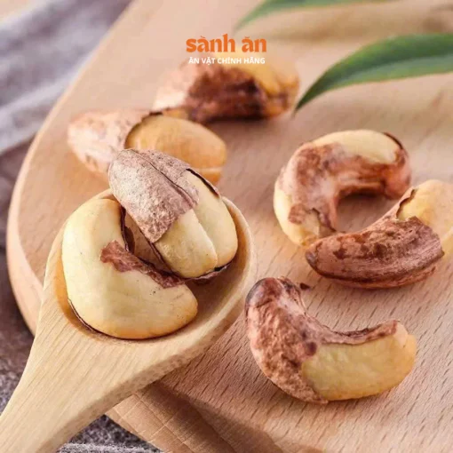Hạt Điều Hữu Cơ Nguyên Hạt 250g SÀNH ĂN, Hạt Điều Rang Sạch, Ngon, Dinh Dưỡng, Không Chất Bảo Quản - Ảnh 3
