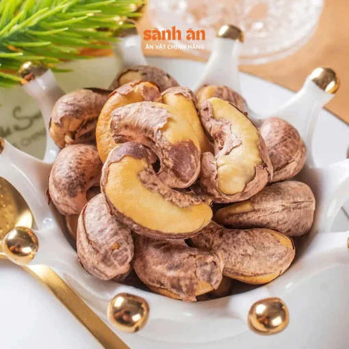 Hạt Điều Hữu Cơ Nguyên Hạt 250g SÀNH ĂN, Hạt Điều Rang Sạch, Ngon, Dinh Dưỡng, Không Chất Bảo Quản - Ảnh 4