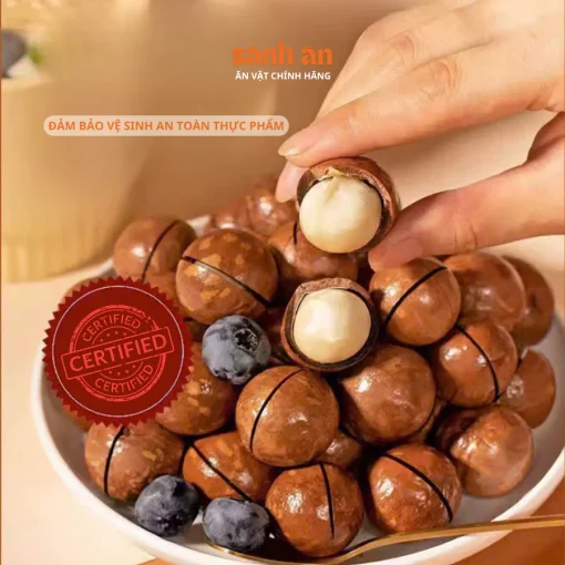 Hạt Macca Nguyên Chất SÀNH ĂN 250g - Hạt Mắc Ca Sạch, Giàu Dinh Dưỡng, Snack Tốt Cho Sức Khỏe - Ảnh 2
